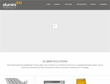 Tablet Screenshot of elumini.com.br